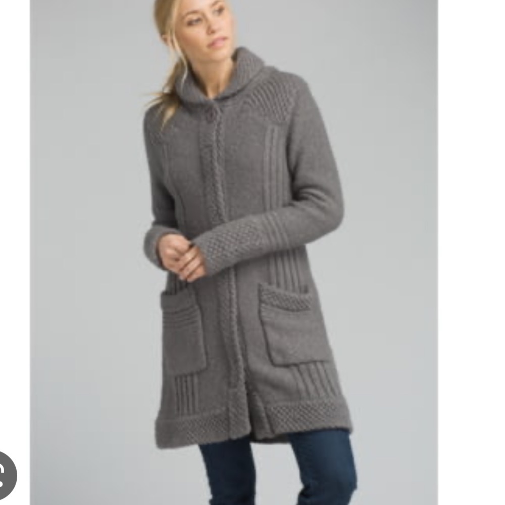 Prana Elsin sweater coat. Size:Small